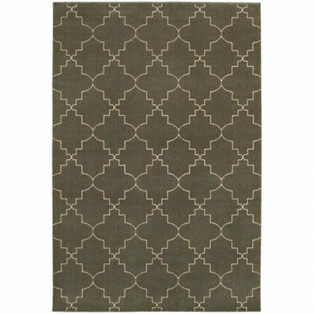 SPHINX BY ORIENTAL WEAVERS Oriental Weavers Ellerson 5994D 2x8 Runner - Grey/ Ivory-PolyP/Polyester E5994D068230ST